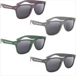 GH6284 Carbon Fiber Look Malibu Sunglasses With Custom Imprint